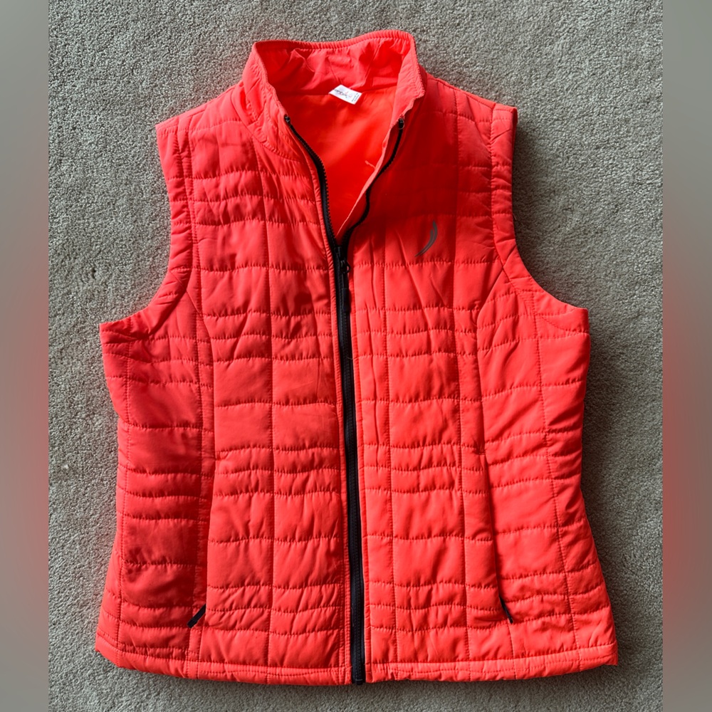 Exertek Quilted Vest - Vivid orange